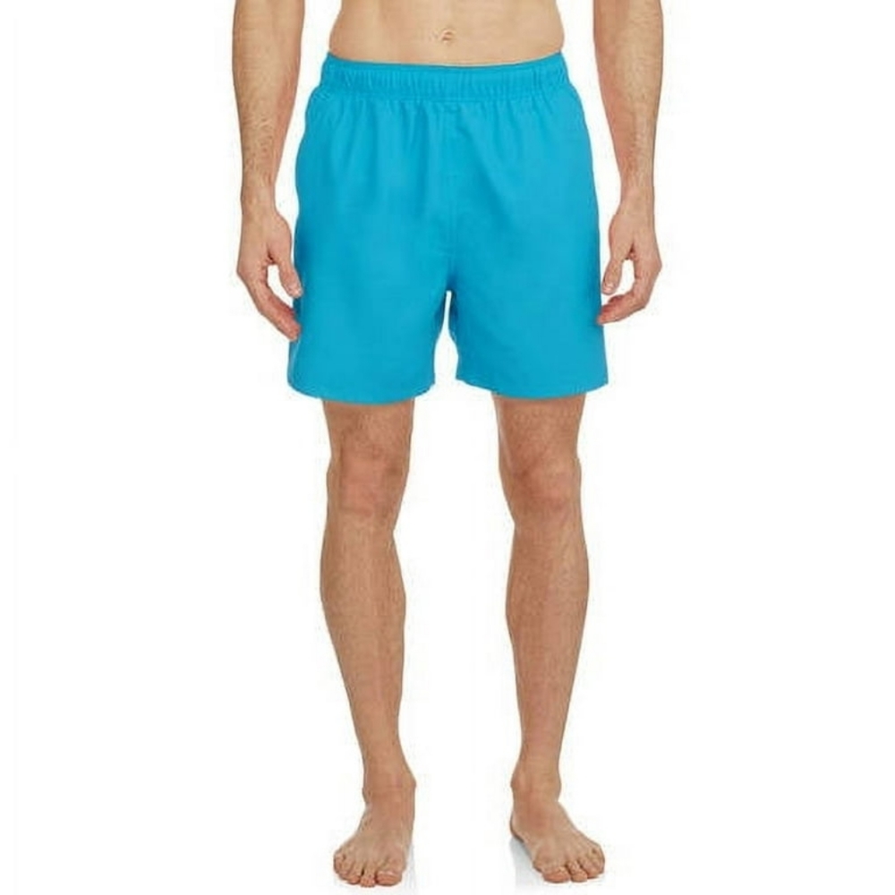 Faded Glory Men's Aqua Blue Swim Trunks Size XL (40-42)